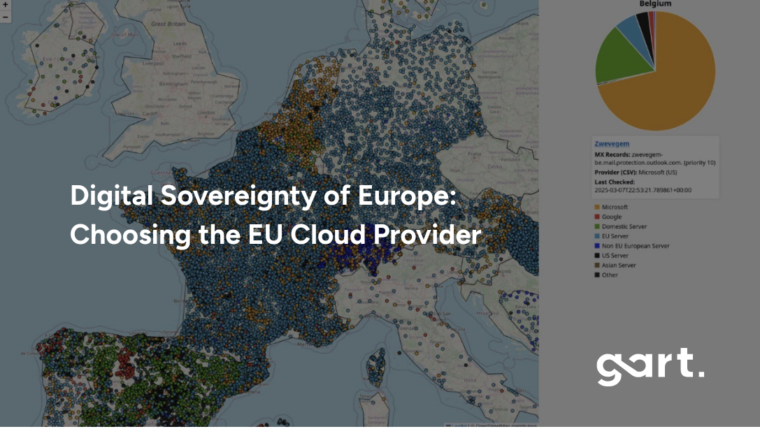 Digital Sovereignty of Europe: Choosing the EU Cloud Provider
