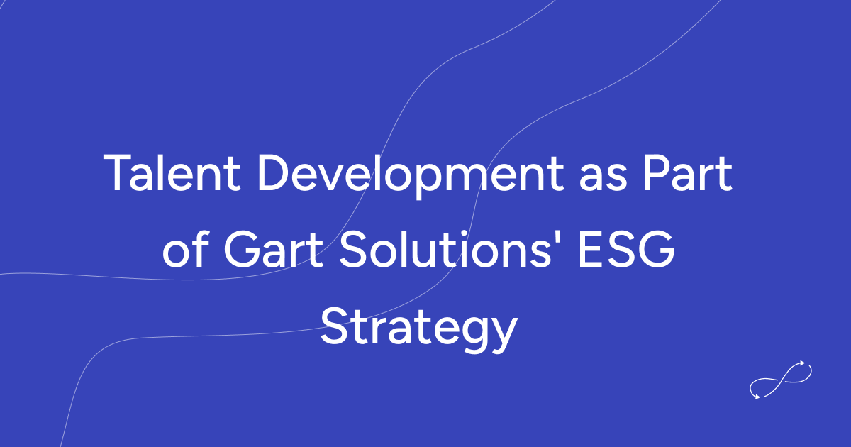Talent Development as Part of Gart Solutions' ESG Strategy